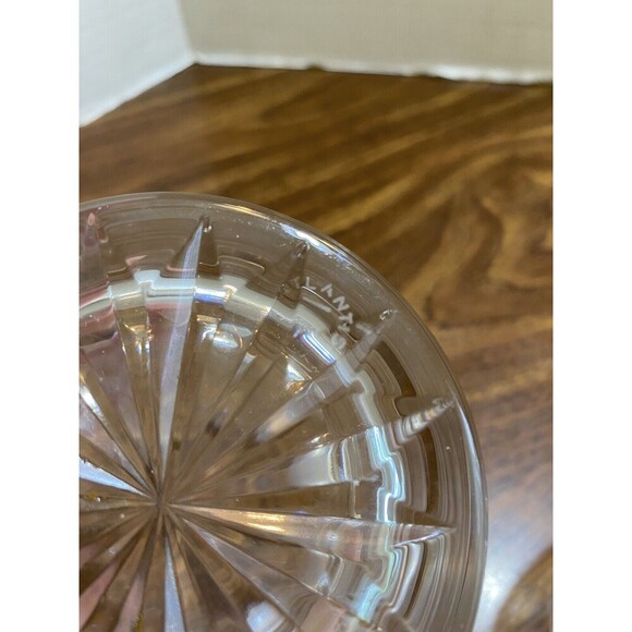 Atlantis Cut Crystal Double Old Fashioned Wiskey Glasses Lot Of 2 - Picture 6 of 9